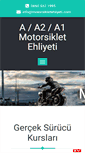 Mobile Screenshot of motorsikletehliyeti.com